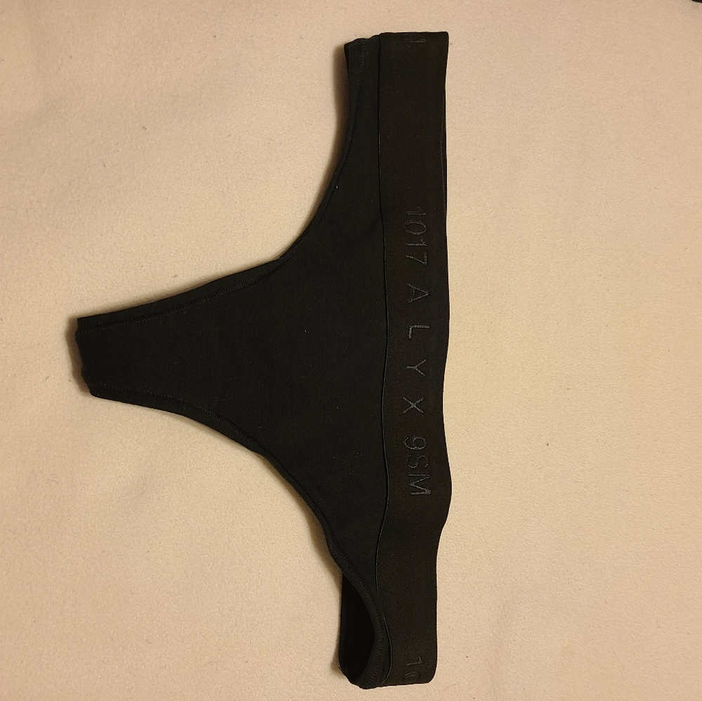 1017 ALYX 9SM thong  color black  new without tag